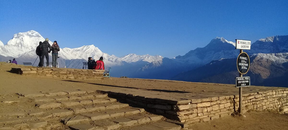 Dhaulagiri Himal view from Poon Hill