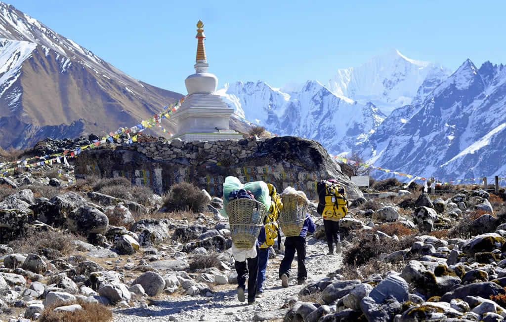 Langtang Trek Route
